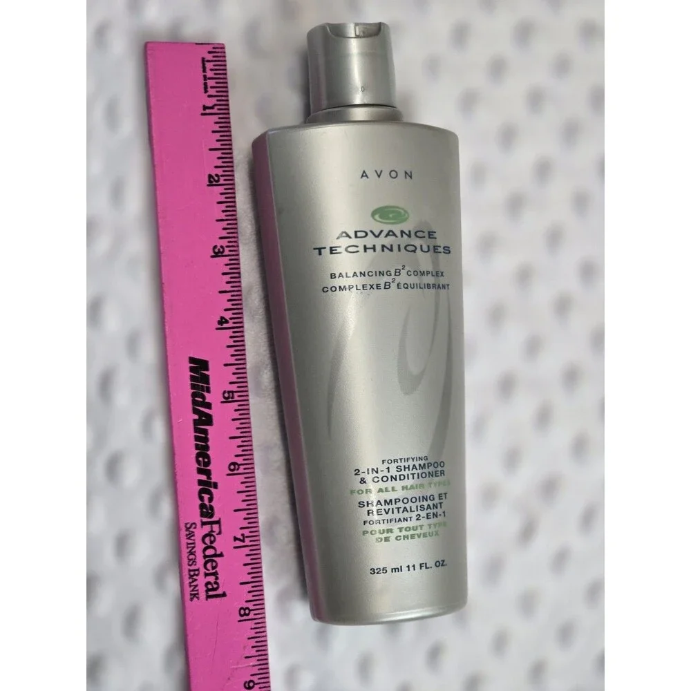 Avon Advance Techniques 2-in-1 Shampoo & Conditioner 11 Oz New Fortifying Sealed